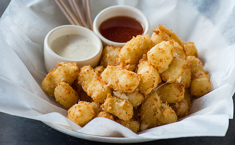 deep fat fried cheese curds