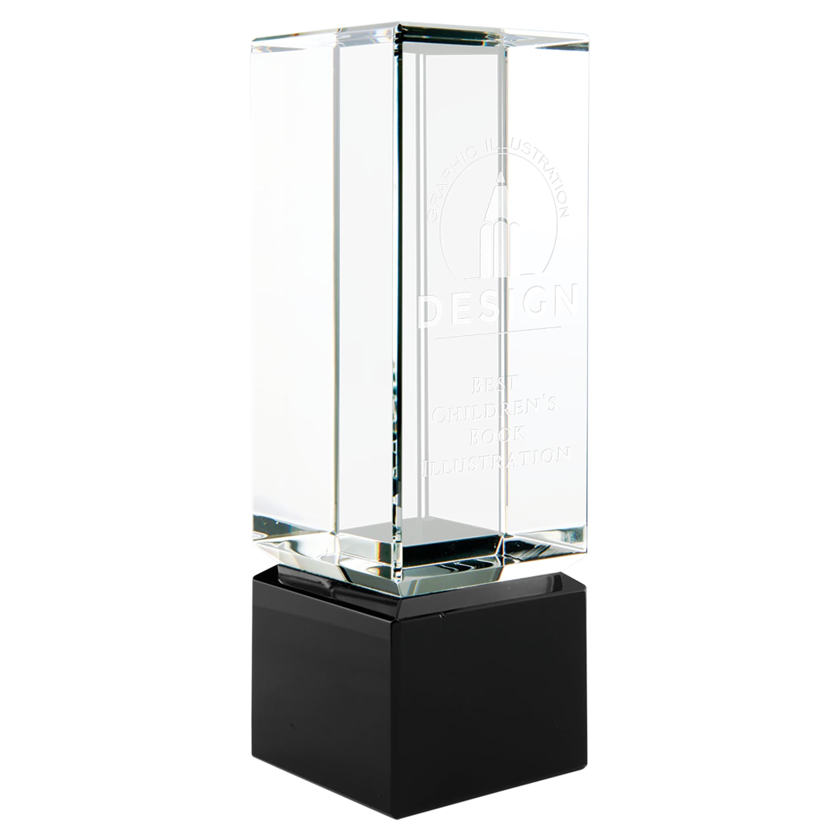 Clear Crystal Block