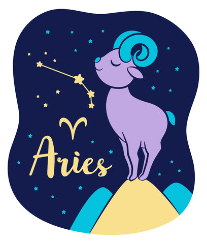 Celebrate your Aquarius Zodiac personality with our kids fashion prints featuring your sign, constellation, and your identifying Aries Sign mascot. Printed on our classic soft organic  cotton stretch signature knit and cut.