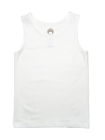Our classic cloud white tank top with soft seams and a sleek fit. A true staple!