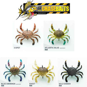 Chasebaits Crusty Crab - 1.96 in. - Purple Fiddler - TackleDIrect