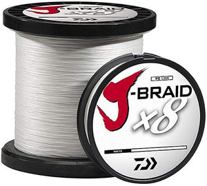 Daiwa J Braid X8 Braided Fishing Line 80lb 300m Multi Colour – Mid Coast  Fishing Bait & Tackle