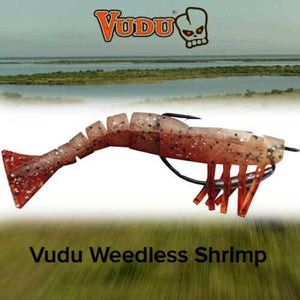 Egret Baits Jumbo Vudu Shrimp 4 2PK – Capt. Harry's Fishing Supply