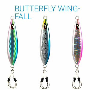 Set of 6 Knife Vertical Butterfly Fishing Jig 100g 150g 200g 250g SELECT  WEIGHT