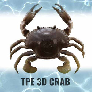 Chasebaits crusty crab 50mm bream lure realistic Crab imitation