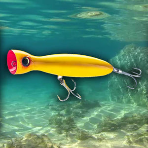 Yo-Zuri Mag Popper Floating Lure 130mm Yellow Lures,, 54% OFF