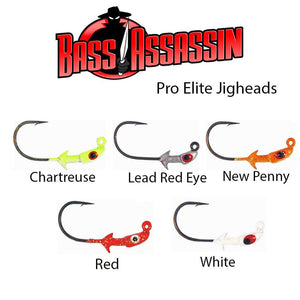 Bass Assassin 3/4OZ Pro Elite Jighead 3Pk – Capt. Harry's Fishing Supply