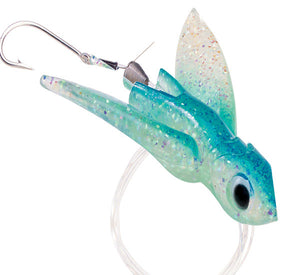 Carolina Lure Blue Crystal Yummee Flying Fish 5pk - Capt. Harry's