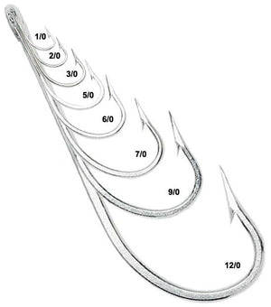 Mustad 34007 Stainless O'Shaughnessy Hooks - Capt. Harry's Fishing Supply