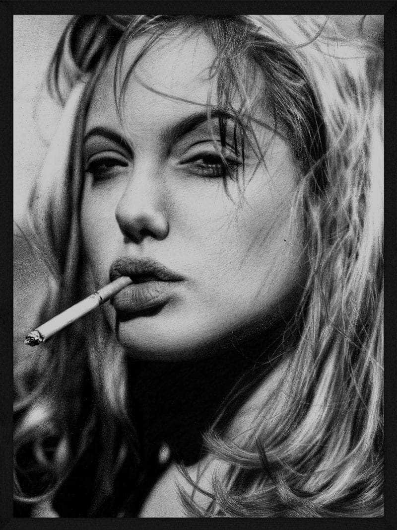 Billede af Angelina Jolie plakat