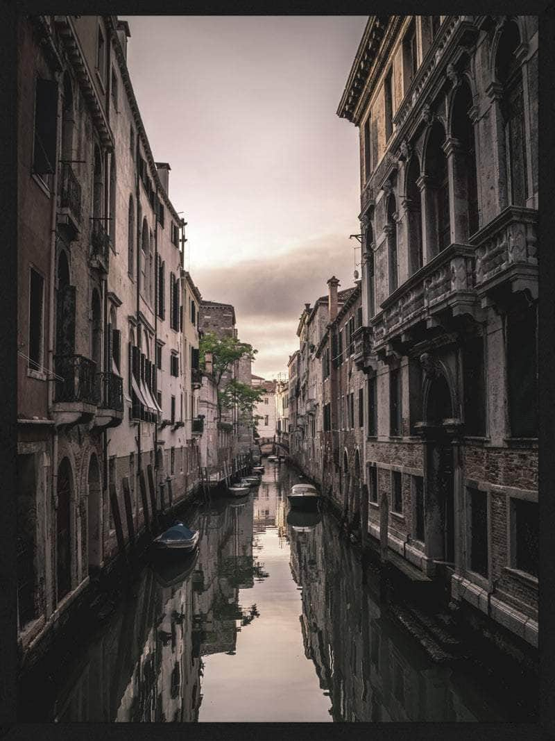 Billede af Gade i venedig plakat