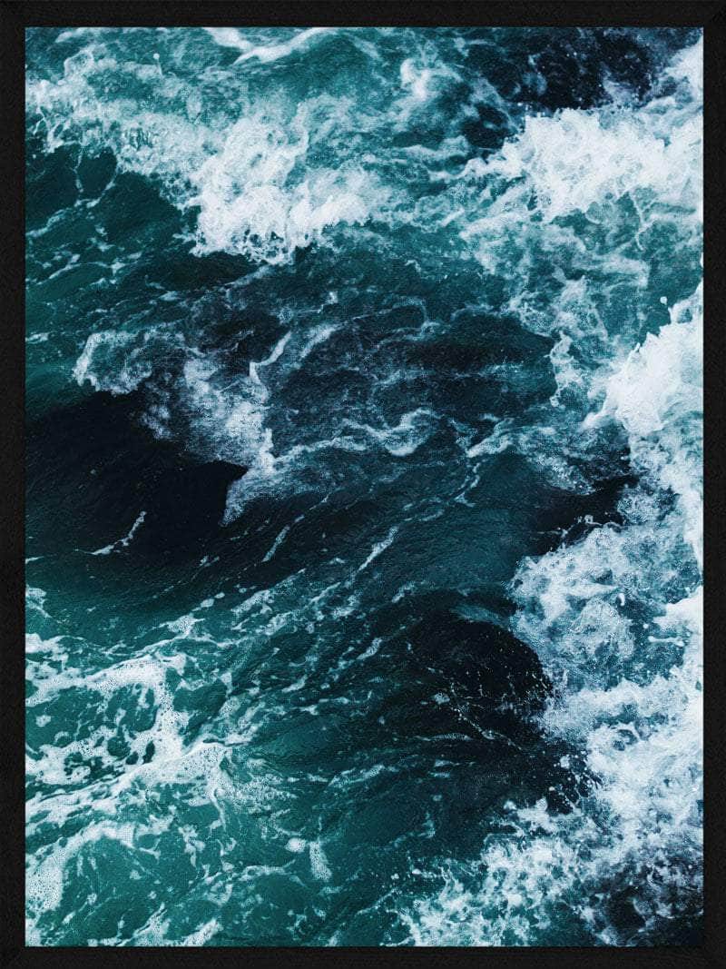 Billede af Hav med bølger plakat