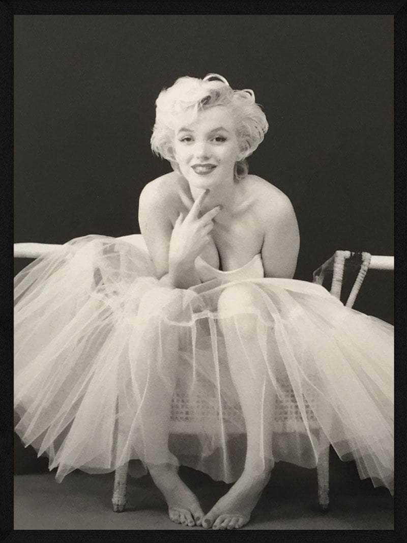 Billede af Marilyn Monroe i tylkjole