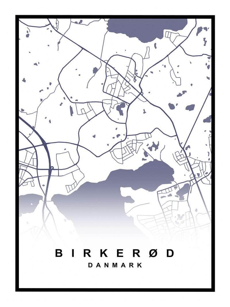 Billede af Birkerød plakat