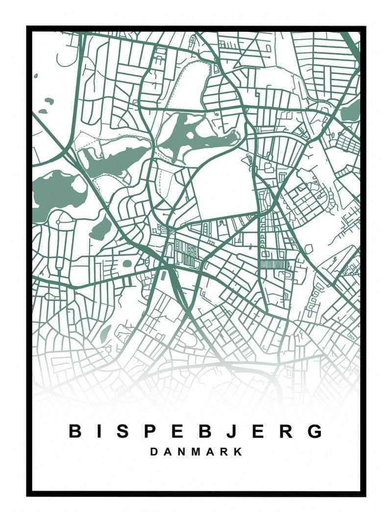 Billede af Bispebjerg plakat