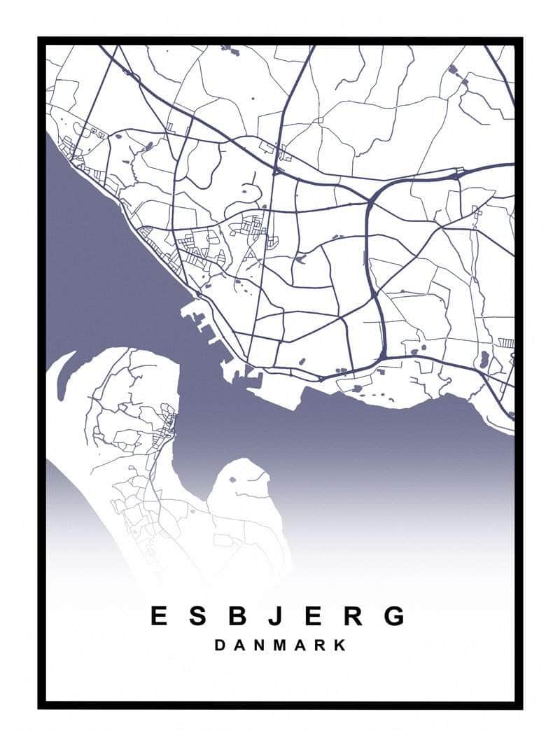 Billede af Esbjerg plakat