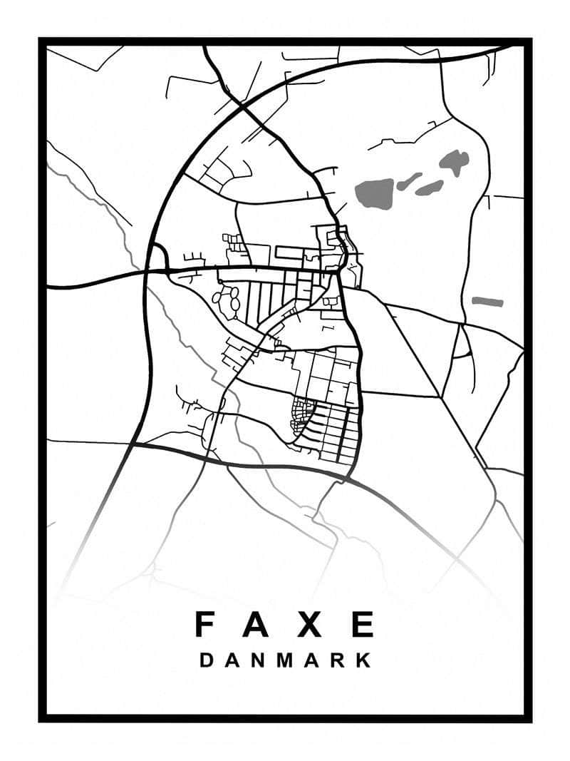 Billede af Faxe plakat