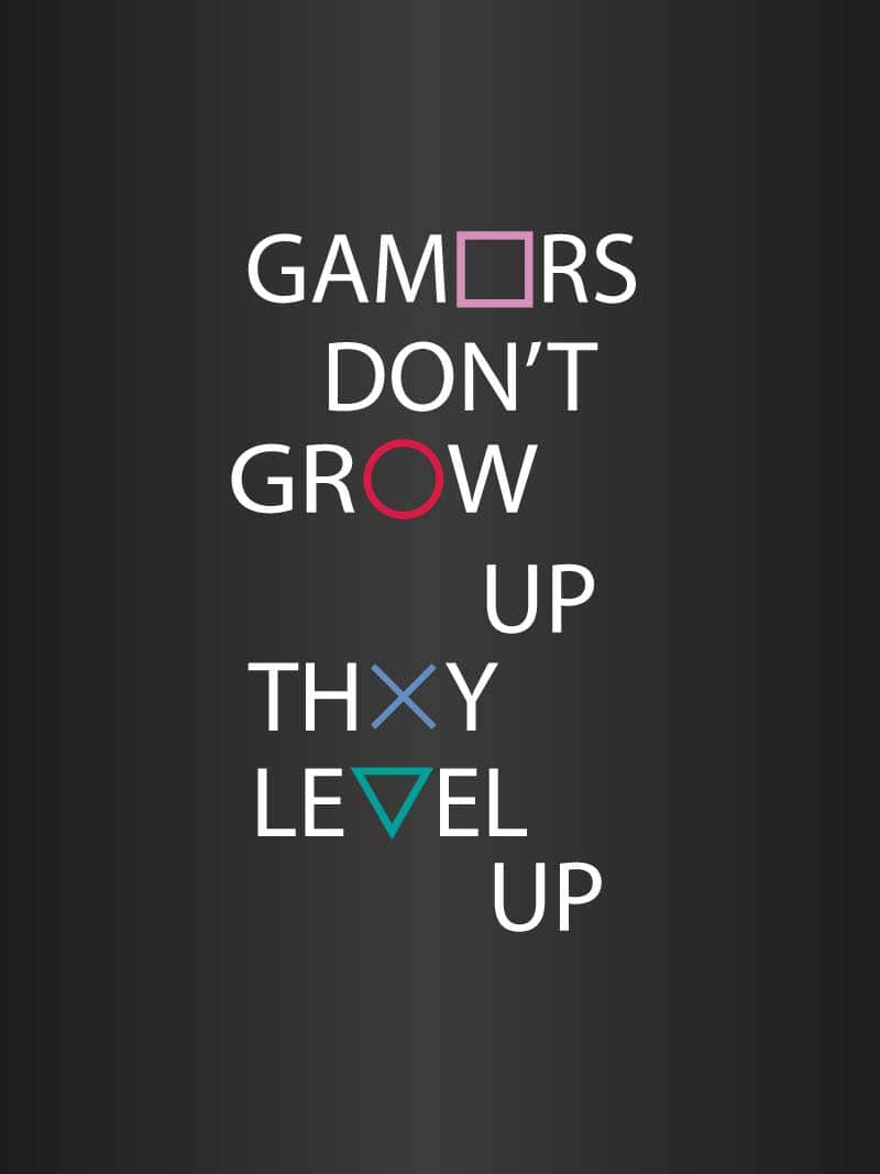 Billede af Gamers level up - Gamer plakat