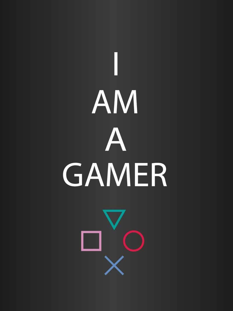 Billede af I am a gamer - Gamer plakat