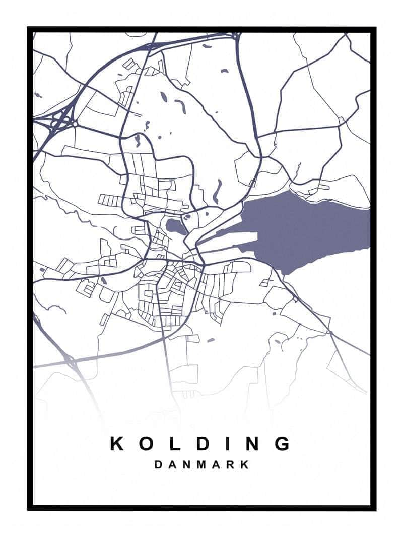 Billede af Kolding plakat