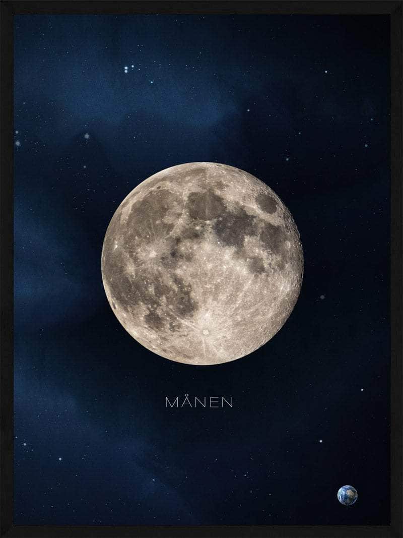 Billede af Månen plakat