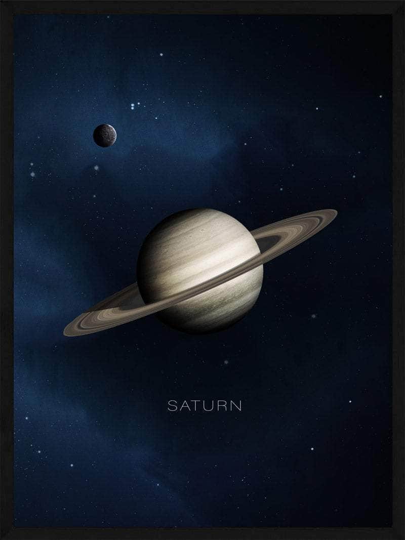 Billede af Saturn plakat