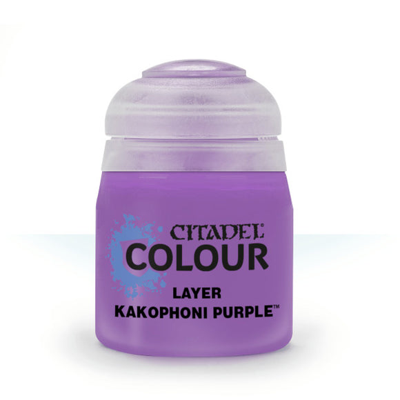 Citadel Layer Paint: Kakophoni Purple