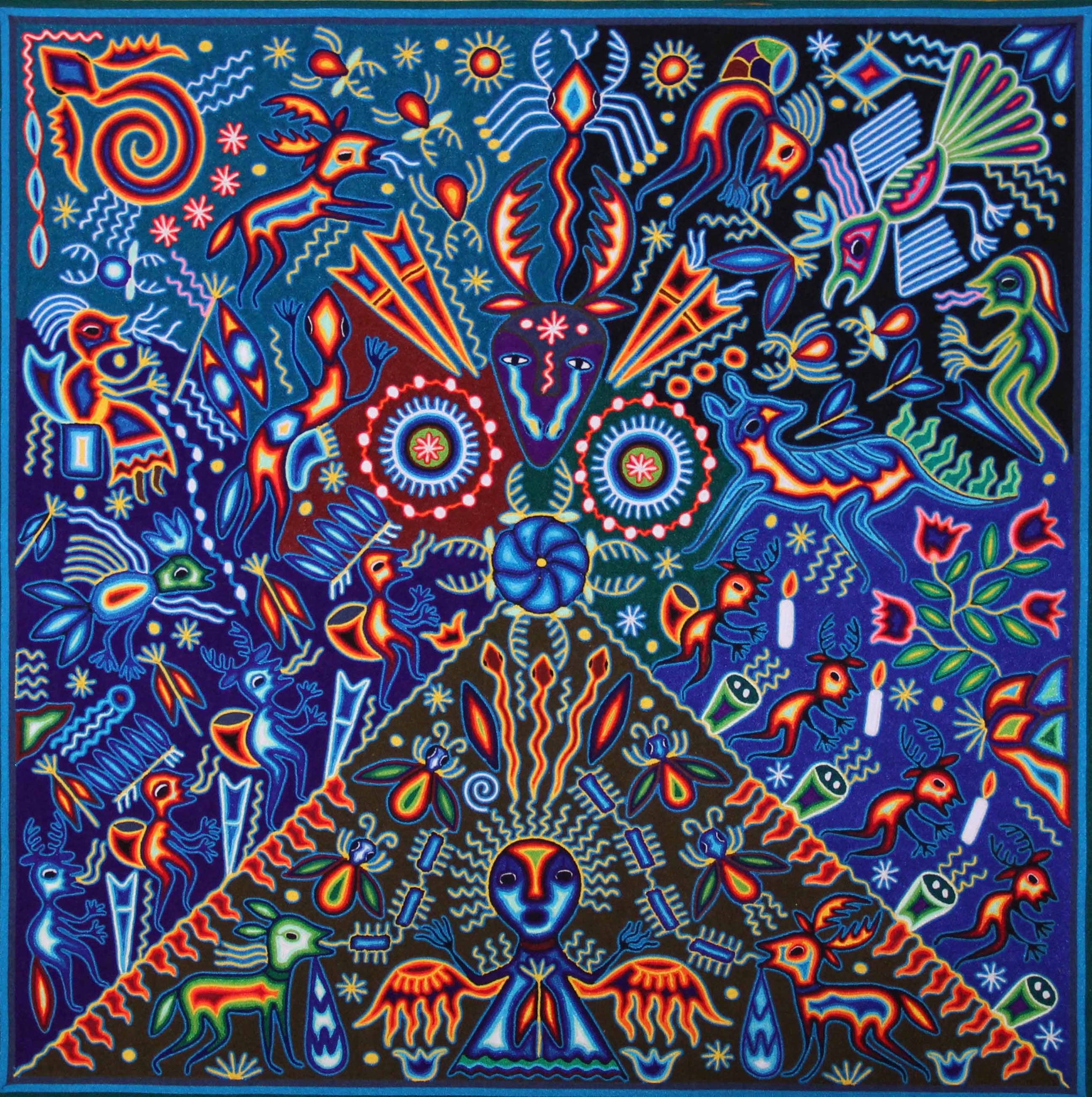 Arte Huichol y sus simbolismos – Cala Interiores S.A de C.V.