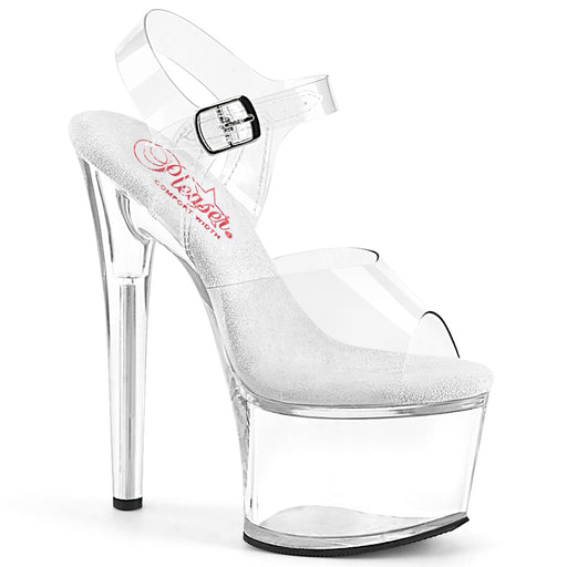 Pleaser PASSION-709 7 Inch Heel, 2 3/4 Inch Platform Ankle Strap Sandal |  eBay