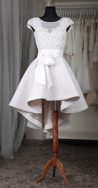 short wedding reception dress