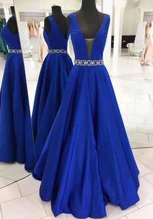 royal blue and silver sweet 16 dresses