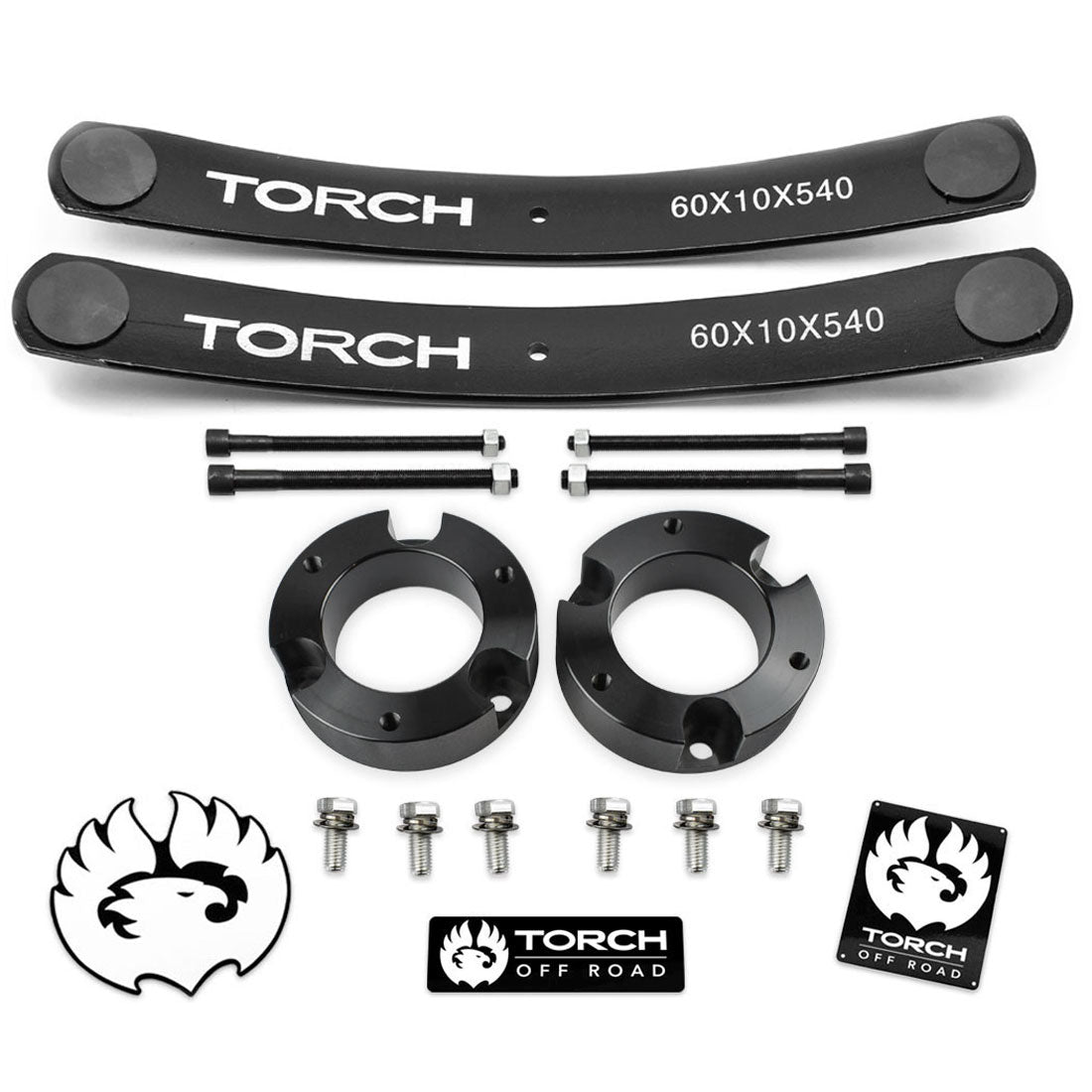 20052023 Toyota 2" Full Lift Kit with Add A Leafs Torch Off Road