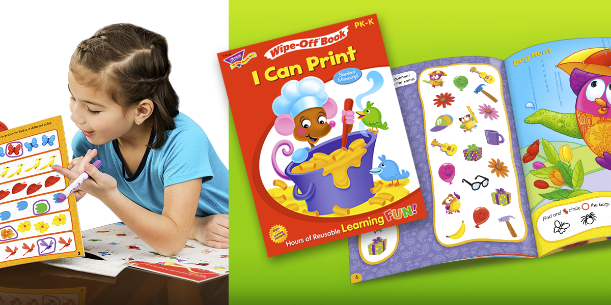 Wipe-Off Activity Books | TREND enterprises, Inc.