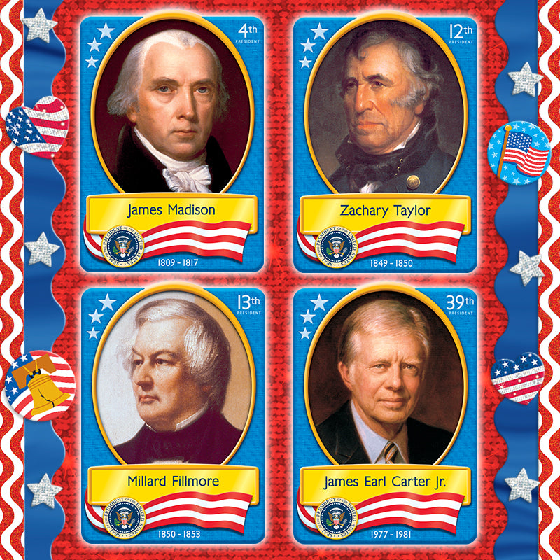 Trivia questions about US Presidents. Free Presidents Day trivia game.