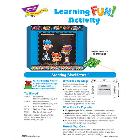Starring BlockStars!® Learning FUN Activity