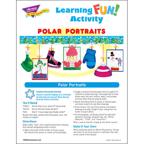 Polar Portraits Learning FUN Activity