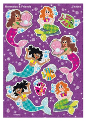 Mermaids & Friends Sparkle Stickers® – Large