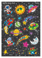 Sparkly Space Stuff Sparkle Stickers® – Large