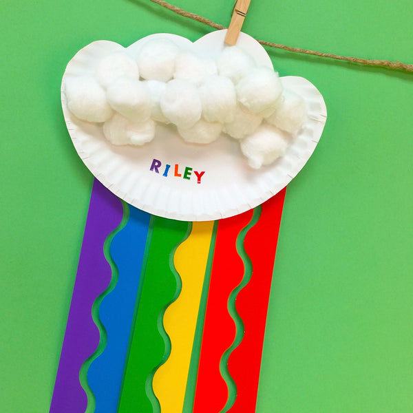 St. Patrick's Day Spring Rainbow DIY Project