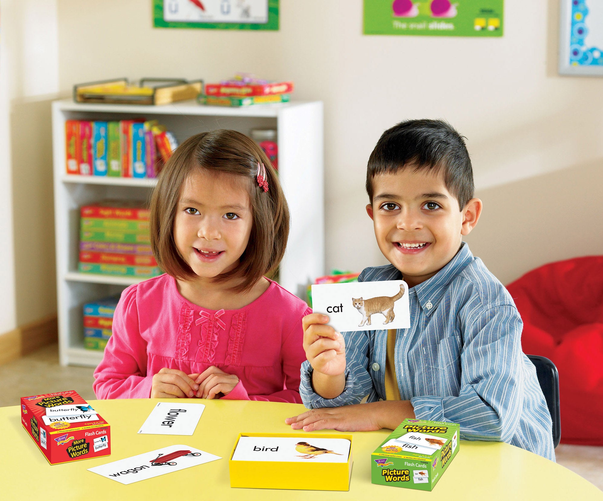 Flash cards for distance learning at home made in USA teaching products