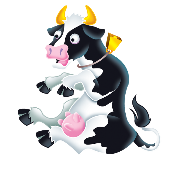 Cow alien abduction from enCOWnter best new family game by TREND