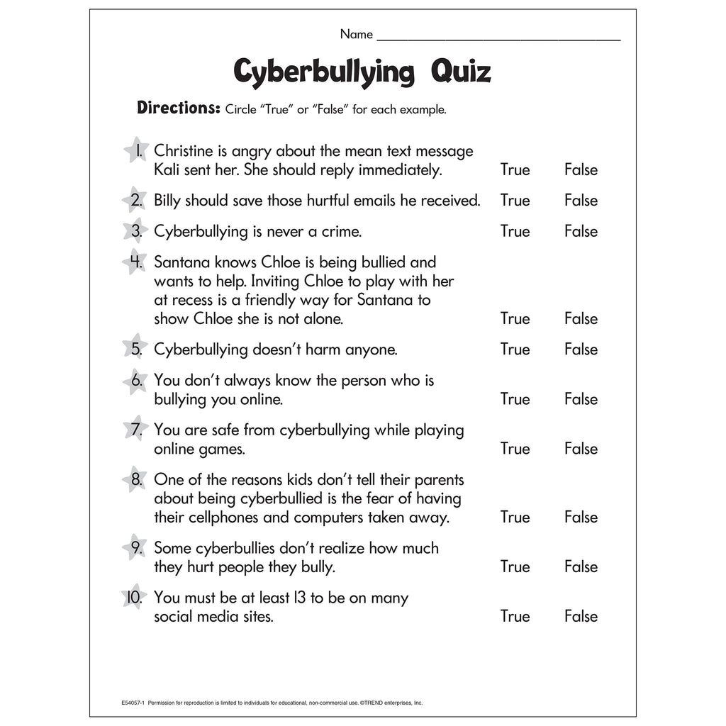 example of research question about cyberbullying