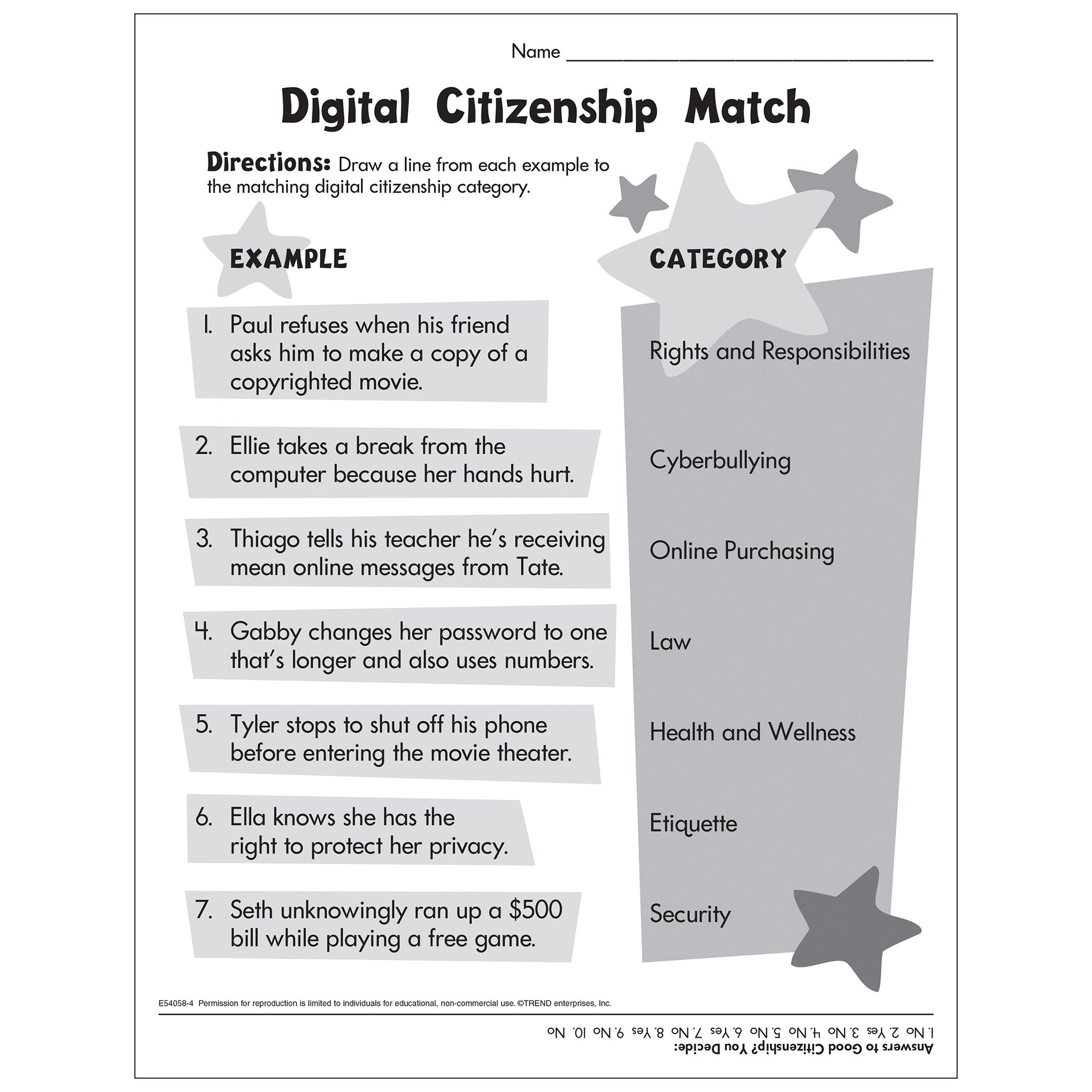 citizenship-worksheets