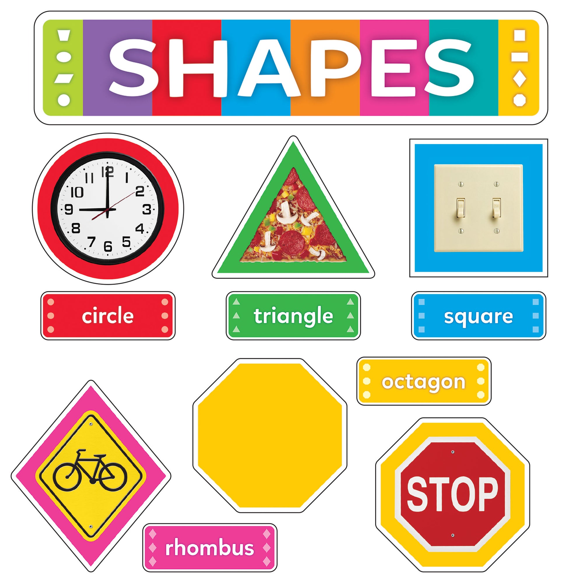 Shape Decorations And Classroom Wall Displays Trend Enterprises Inc 6493