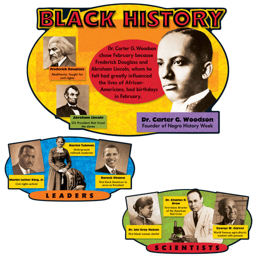 Black History Month Classroom & Bulletin Board Decorations — TREND