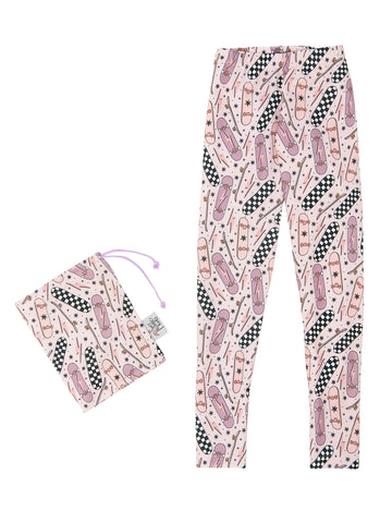 Flamingo Fairy - Pink Moon Leggings for Sale by Alison Spokes