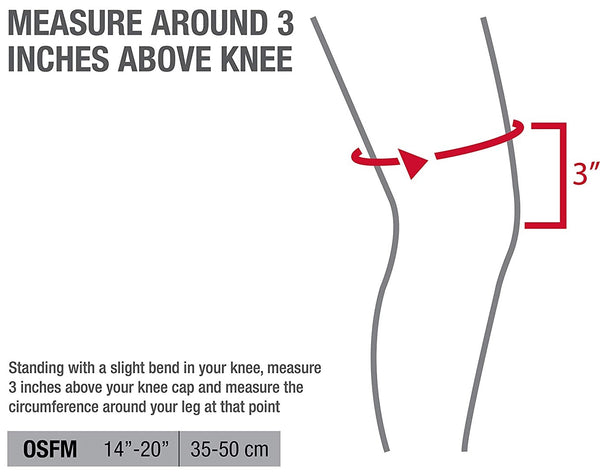 mueller-self-adjusting-knee-stabilizer-size chart
