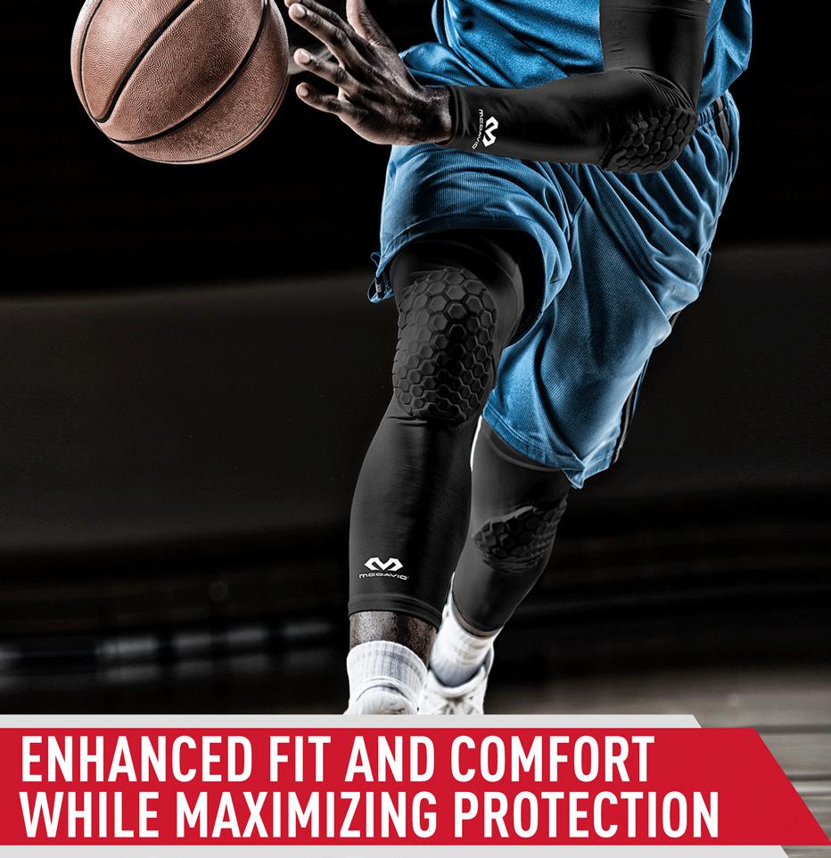 McDavid Hex Tuf Padded Leg Sleeves For Basketball 6446X (Free Shipping) –  BodyHeal