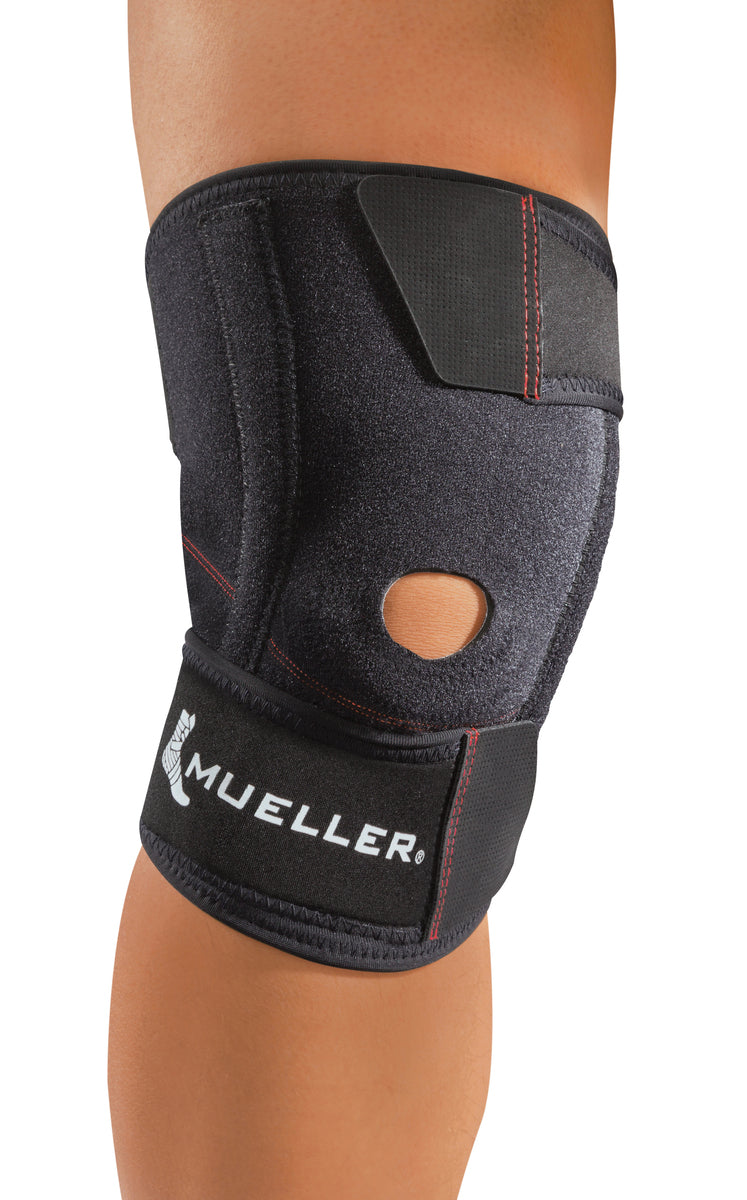 MUE5313 METAL TRIAXIAL HINGED WRAPAROUND KNEE BRACE WITH OPEN BACK TO -  mycareshopNZ