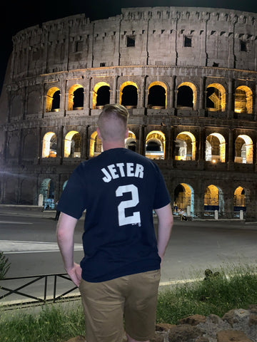 Yankees blogger Ryan Ferguson, Derek Jeter Rome Coliseum